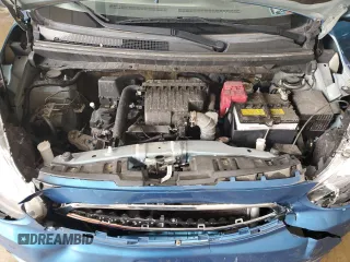 2018 Mitsubishi Mirage ES with VIN ML32A3HJ3JH014176, listed as a Copart auction lot 62278655 with 25,371 mi miles and Salvage title. Bid and sale history available at DreamBid. Image 11.