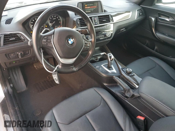 2020 BMW 2 Series 230i with VIN WBA2J1C09L7F46458, listed as a Copart auction lot 42691185 with 43,883 mi miles and Non Repairable. Bid and sale history available at carsss.com. Image 8.