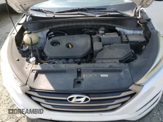 2016 Hyundai Tucson SE z VIN KM8J3CA49GU243481, wystawiony jako Copart lot #54656555 z przebiegiem 124 872 mil mil oraz Szkoda całkowita • Salvage title. Historia ofert i sprzedaży dostępna na DreamBid. Obrazek 12.