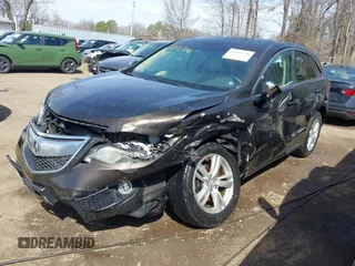 2015 Acura RDX Tech Pkg with VIN 5J8TB4H57FL010760, listed as a IAAI auction lot 41819346 with 107,178 mi miles. Bid and sale history available at carsss.com. Image 17.