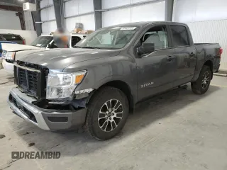 2023 Nissan Titan SV с VIN 1N6AA1EC1PN113475, выставлен на аукционе Copart как лот 85920794 с пробегом 25 434 миль миль и Списание • Salvage title. История ставок и продаж доступна на DreamBid. Изображение 1.