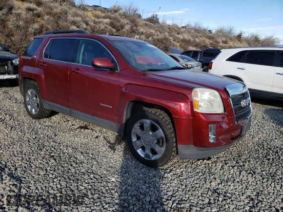 2011 GMC Terrain SLT-1 with VIN 2CTFLVE5XB6369272, listed as a Copart auction lot 88926255 with 201,570 mi miles and Salvage title. Bid and sale history available at DreamBid. Image 4.