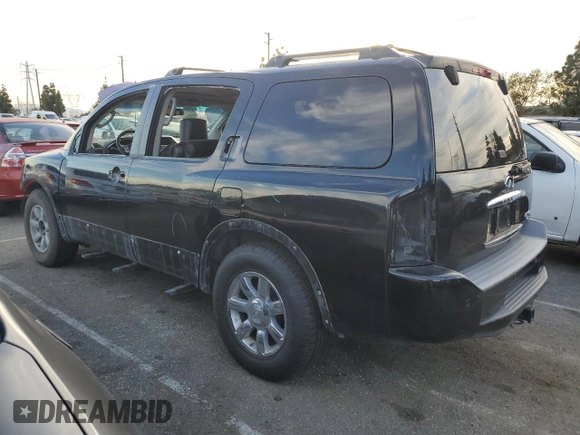 2004 Infiniti QX56 with VIN 5N3AA08A44N811844, listed as a Copart auction lot 81767923 with 224,847 mi miles and Salvage Title. Bid and sale history available at carsss.com. Image 2.