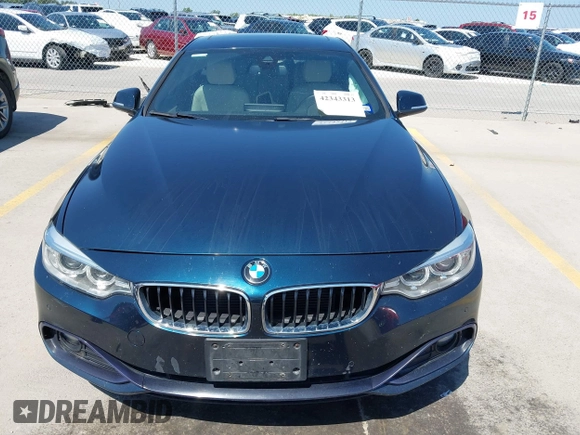 2017 BMW 4 Series 430i with VIN WBA4F7C3XHG788932, listed as a IAAI auction lot 42343313 with 85,010 mi miles and . Bid and sale history available at DreamBid. Image 13.
