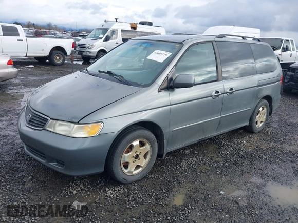2000 Honda Odyssey EX z VIN 2HKRL1869YH009047, wystawiony jako IAAI lot #41603779 z przebiegiem 281 110 mil mil oraz . Historia ofert i sprzedaży dostępna na DreamBid. Obrazek 2.
