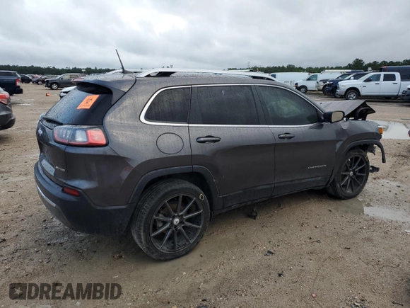 2019 Jeep Cherokee Limited with VIN 1C4PJLDB4KD154098, listed as a Copart auction lot 53872195 with 114,981 mi miles and Salvage title. Bid and sale history available at DreamBid. Image 3.