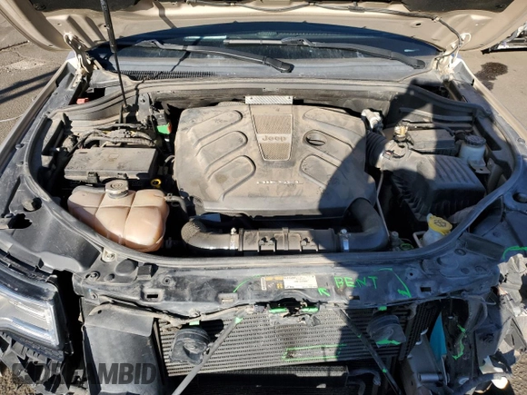 2015 Jeep Grand Cherokee High Altitude with VIN 1C4RJFCM6FC878769, listed as a Copart auction lot 46704755 with 81,727 mi miles and Salvage title. Bid and sale history available at DreamBid. Image 11.