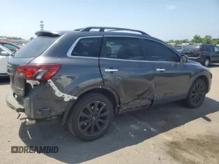 2014 Mazda CX-9 Grand Touring with VIN JM3TB3DV9E0444720, listed as a Copart auction lot 63687855 with 144,568 mi miles and Salvage title. Bid and sale history available at DreamBid. Image 3.