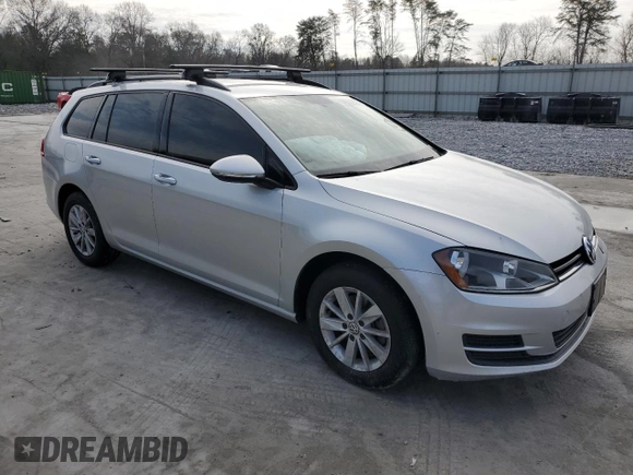 2017 Volkswagen Golf SportWagen S with VIN 3VWA17AU8HM502255, listed as a Copart auction lot 43334015 with 30,149 mi miles and Salvage Title. Bid and sale history available at carsss.com. Image 4.
