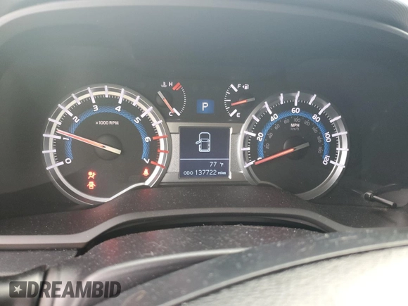 2014 Toyota 4Runner Limited with VIN JTEBU5JR7E5176475, listed as a Copart auction lot 60744485 with 137,722 mi miles and Salvage title. Bid and sale history available at DreamBid. Image 9.