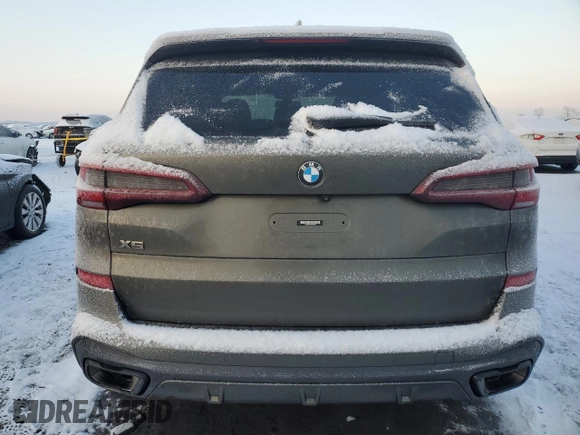 2023 BMW X5 xDrive40i with VIN 5UXCR6C07P9P85087, listed as a Copart auction lot 89091475 with Not provided miles and Salvage title. Bid and sale history available at DreamBid. Image 6.