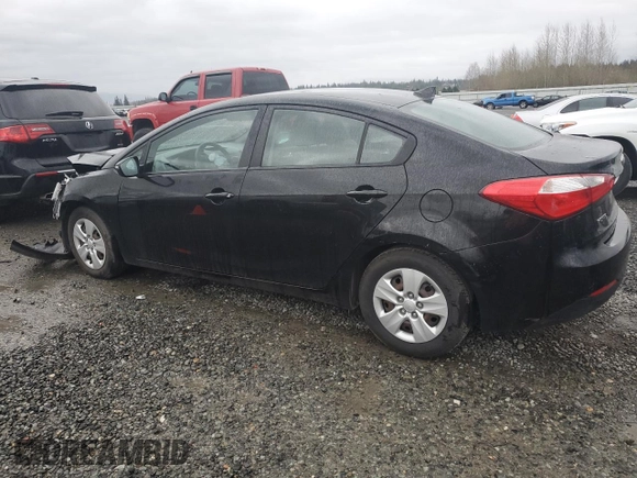 2016 Kia Forte LX with VIN KNAFX4A64G5608646, listed as a Copart auction lot 50835035 with 69,858 mi miles and Salvage Title. Bid and sale history available at carsss.com. Image 2.