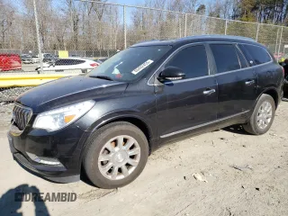2014 Buick Enclave Premium with VIN 5GAKVCKD7EJ292955, listed as a Copart auction lot 46492455 with 113,594 mi miles and Salvage Title. Bid and sale history available at carsss.com. Image 1.
