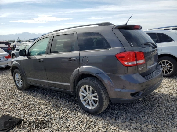 2015 Dodge Journey SXT with VIN 3C4PDDBG2FT684520, listed as a Copart auction lot 58835535 with 101,763 mi miles and Salvage title. Bid and sale history available at DreamBid. Image 2.