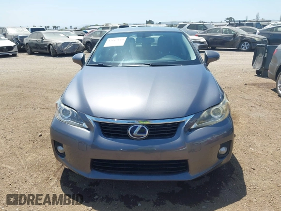 2013 Lexus CT 200h Hybrid with VIN JTHKD5BH6D2147686, listed as a IAAI auction lot 42117110 with 143,450 mi miles. Bid and sale history available at carsss.com. Image 12.