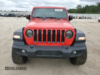 2023 Jeep Wrangler Sport with VIN 1C4HJXDG5PW527992, listed as a Copart auction lot 73312234 with 32,686 mi miles and Salvage Title. Bid and sale history available at DreamBid. Image 5.