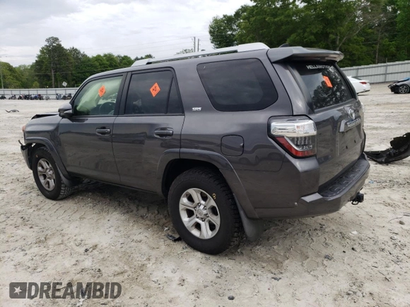 2018 Toyota 4Runner SR5 с VIN JTEZU5JRXJ5174700, выставлен на аукционе Copart как лот 54109885 с пробегом 90 693 миль миль и Списание • Salvage title. История ставок и продаж доступна на DreamBid. Изображение 2.