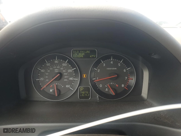 2008 Volvo V50 2.5T R-Design with VIN YV1MJ672X82396604, listed as a Copart auction lot 43083015 with 148,791 mi miles and Salvage Title. Bid and sale history available at carsss.com. Image 9.