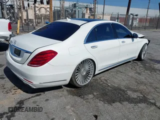 2017 Mercedes-Benz S 550 with VIN WDDUG8CB0HA322948, listed as a IAAI auction lot 41651423 with Not Provided miles and . Bid and sale history available at carsss.com. Image 4.