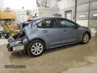 2022 Toyota Corolla LE with VIN 5YFEPMAE0NP271706, listed as a Copart auction lot 44110815 with 77,642 mi miles and Salvage Title. Bid and sale history available at carsss.com. Image 3.