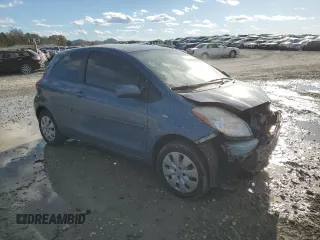 2011 Toyota Yaris with VIN JTDJT4K36B5337336, listed as a Copart auction lot 81704044 with 126,343 mi miles and Salvage Title. Bid and sale history available at carsss.com. Image 4.