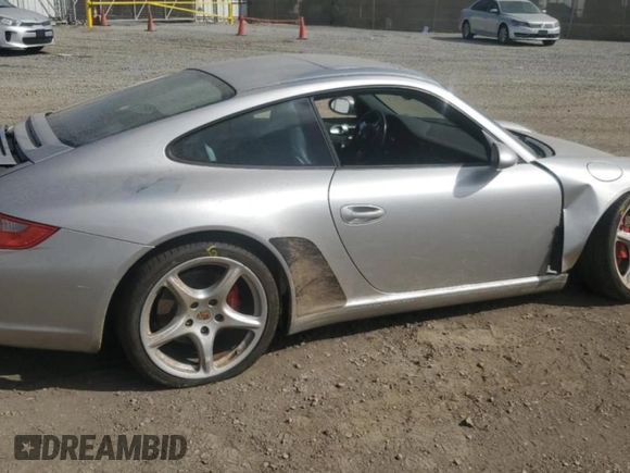 2006 Porsche 911 Carrera S with VIN WP0AB29966S741987, listed as a Copart auction lot 76762074 with 83,382 mi miles and Salvage Title. Bid and sale history available at carsss.com. Image 3.