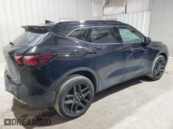 2022 Chevrolet Blazer LT with VIN 3GNKBJRS6NS136525, listed as a Copart auction lot 87189004 with 55,401 mi miles and Salvage title. Bid and sale history available at DreamBid. Image 3.