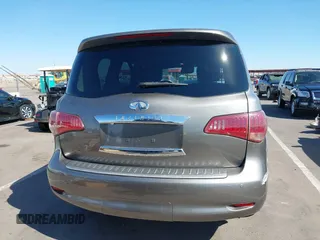 2012 Infiniti QX56 7-passenger with VIN JN8AZ2NFXC9515305, listed as a IAAI auction lot 42031957 with 185,173 mi miles. Bid and sale history available at carsss.com. Image 16.