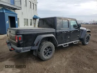 2022 Jeep Gladiator Rubicon with VIN 1C6JJTBG6NL118998, listed as a Copart auction lot 81451814 with 61,125 mi miles and Salvage title. Bid and sale history available at DreamBid. Image 3.