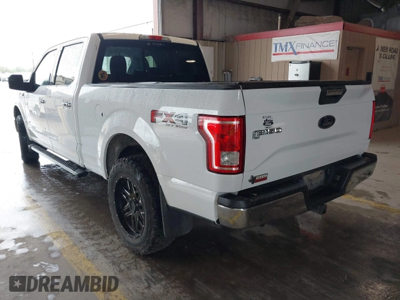 2016 Ford F-150 XLT with VIN 1FTFW1EG1GKD21922, listed as a IAAI auction lot 41888036 with 128,846 mi miles. Bid and sale history available at carsss.com. Image 3.