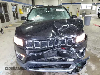 2020 Jeep Compass Limited with VIN 3C4NJCCB3LT152704, listed as a Copart auction lot 51909595 with 152,588 mi miles and Salvage title. Bid and sale history available at DreamBid. Image 5.