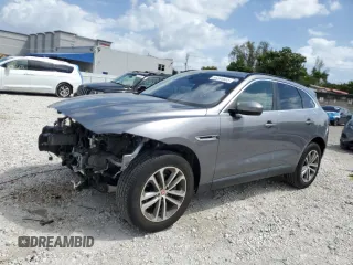 2020 Jaguar F-Pace 25t Premium with VIN SADCJ2FX2LA660716, listed as a Copart auction lot 50395805 with 15,619 mi miles and Non Repairable. Bid and sale history available at DreamBid. Image 1.