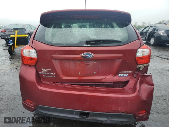 2012 Subaru Impreza Special Sports Limited с VIN JF1GPAR6XCH226520, выставлен на аукционе Copart как лот 56603245 с пробегом 128 561 миль миль и Списание • Salvage title. История ставок и продаж доступна на DreamBid. Изображение 6.