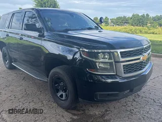 2019 Chevrolet Tahoe Commercial with VIN 1GNLCDEC6KR176507, listed as a Copart auction lot 63872655 with 123,108 mi miles and Clean title. Bid and sale history available at DreamBid. Image 1.