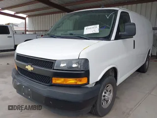 2021 Chevrolet Express Cargo with VIN 1GCWGAFP1M1234342, listed as a IAAI auction lot 42112125 with 118,410 mi miles and . Bid and sale history available at DreamBid. Image 2.