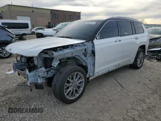 2022 Jeep Grand Cherokee Summit Reserve with VIN 1C4RJKET2N8603012, listed as a Copart auction lot 80922144 with 39,621 mi miles and Salvage title. Bid and sale history available at DreamBid. Image 1.
