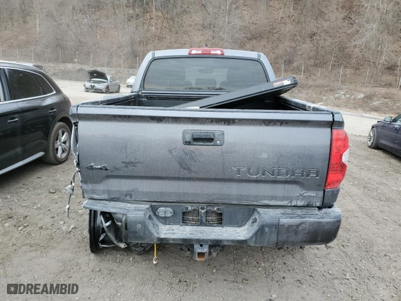 2021 Toyota Tundra 4WD SR5 with VIN 5TFDY5F14MX039565, listed as a Copart auction lot 88765955 with 40,573 mi miles and Salvage Title. Bid and sale history available at carsss.com. Image 6.