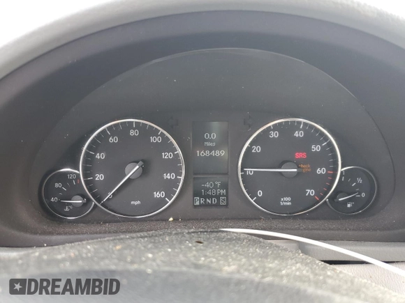 2005 Mercedes-Benz C 230 Kompressor with VIN WDBRF40J75F592134, listed as a Copart auction lot 84874144 with 168,489 mi miles and Non repairable. Bid and sale history available at DreamBid. Image 9.