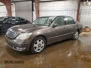 2004 Lexus LS 430 with VIN JTHBN36F640152005, listed as a Copart auction lot 47194765 with 225,337 mi miles and Clean Title. Bid and sale history available at carsss.com. Image 1.