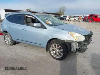 2013 Nissan Rogue S with VIN JN8AS5MT0DW008610, listed as a IAAI auction lot 41125002 with Not Provided miles and . Bid and sale history available at carsss.com. Image 1.