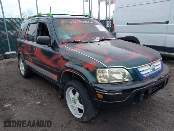 2000 Honda CR-V LX with VIN JHLRD1743YS009854, listed as a IAAI auction lot 41488972 with 139,652 mi miles. Bid and sale history available at carsss.com. Image 1.