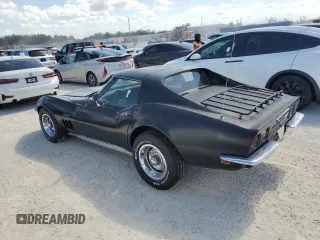 1969 Chevrolet Corvette z VIN 194379S728674, wystawiony jako Copart lot #77126284 z przebiegiem Nie podano mil oraz Szkoda całkowita • Salvage title. Historia ofert i sprzedaży dostępna na DreamBid. Obrazek 2.