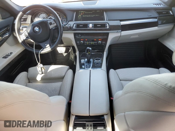 2013 BMW 7 Series 740i with VIN WBAYA6C51DD143366, listed as a Copart auction lot 86688234 with 79,326 mi miles and Salvage Title. Bid and sale history available at carsss.com. Image 8.