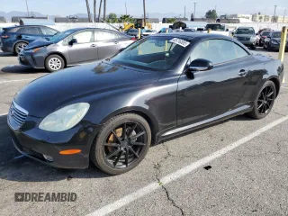 2003 Lexus SC with VIN JTHFN48Y630046688, listed as a Copart auction lot 45716555 with 158,976 mi miles and Salvage Title. Bid and sale history available at carsss.com. Image 1.