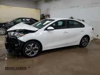 2021 Kia Forte LXS with VIN 3KPF24AD2ME264038, listed as a Copart auction lot 57260035 with 34,274 mi miles and Non repairable. Bid and sale history available at DreamBid. Image 1.