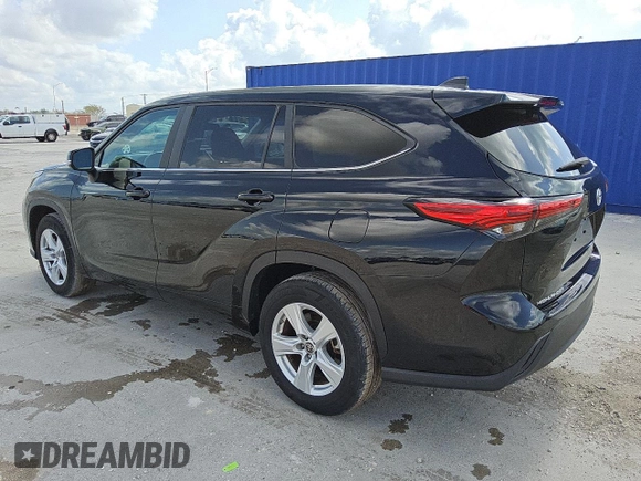 2023 Toyota Highlander L z VIN 5TDKDRAH6PS501987, wystawiony jako Copart lot #56431265 z przebiegiem 42 399 mil mil oraz Czysty tytuł • Clean title. Historia ofert i sprzedaży dostępna na DreamBid. Obrazek 2.