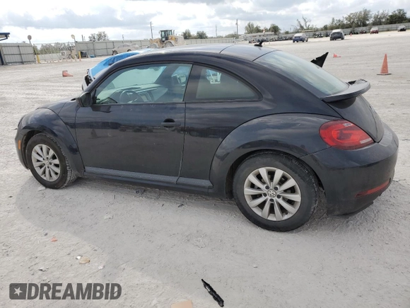 2018 Volkswagen Beetle S with VIN 3VWFD7AT9JM709408, listed as a Copart auction lot 45959565 with 34,317 mi miles and Salvage title. Bid and sale history available at DreamBid. Image 2.