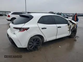 2021 Toyota Corolla Hatchback SE with VIN JTND4MBE4M3133236, listed as a Copart auction lot 81813403 with 19,564 mi miles. Bid and sale history available at carsss.com. Image 3.