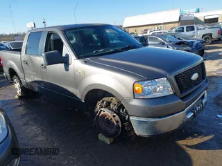 2006 Ford F-150 XLT with VIN 1FTRW12W36KD92238, listed as a IAAI auction lot 41581071 with 148,826 mi miles. Bid and sale history available at carsss.com. Image 1.