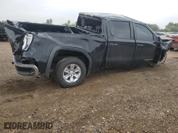 2019 GMC Sierra 1500 with VIN 1GTP8AEF6KZ395486, listed as a Copart auction lot 83339674 with 75,815 mi miles and Non Repairable. Bid and sale history available at DreamBid. Image 3.